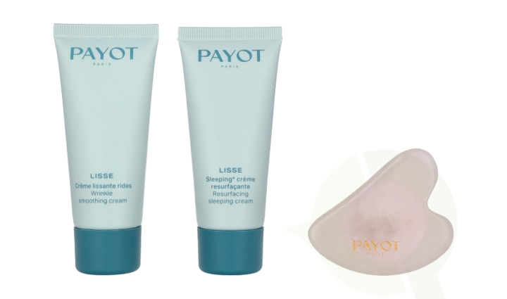 Payot Lisse Giftset 60 ml Wrinkle Smoothing Cream 30ml/Resurfacing Sleeping Cream 30ml in de groep BEAUTY & HEALTH / Cadeausets / Cadeausets voor haar bij TP E-commerce Nordic AB (C61110)