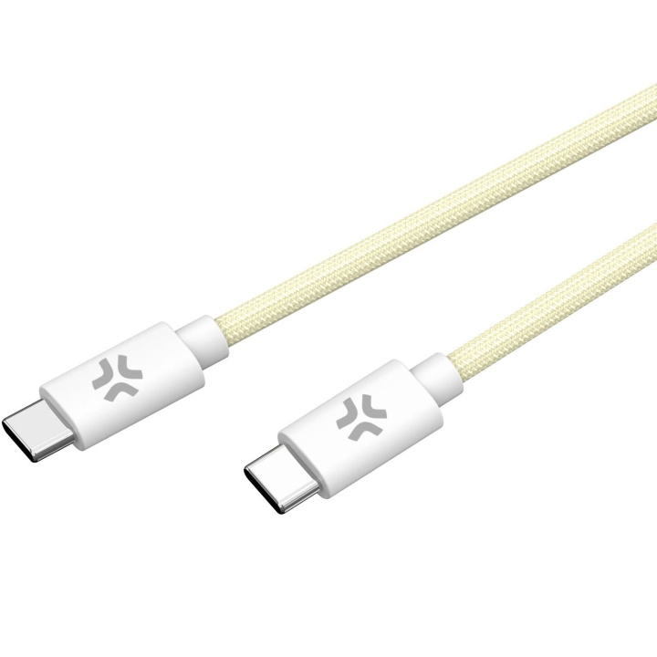 Celly USB-C - USB-C-kabel 60W 1,5 m Gul in de groep SMARTPHONE & TABLETS / Opladers & Kabels / Kabels / Kabels Type C bij TP E-commerce Nordic AB (C61398)