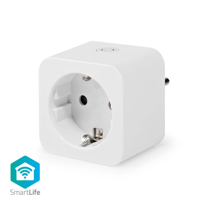 Nedis SmartLife Slimme Stekker | Zigbee 3.0 | IP21 | Energiemeter | 3680 W | Hybrid (CEE 7/7) | 0 - 55 °C | Android™ / IOS | Wit | 1 Stuks in de groep HUISHOUDEN & TUIN / Smart home / Smart plugs bij TP E-commerce Nordic AB (C61442)