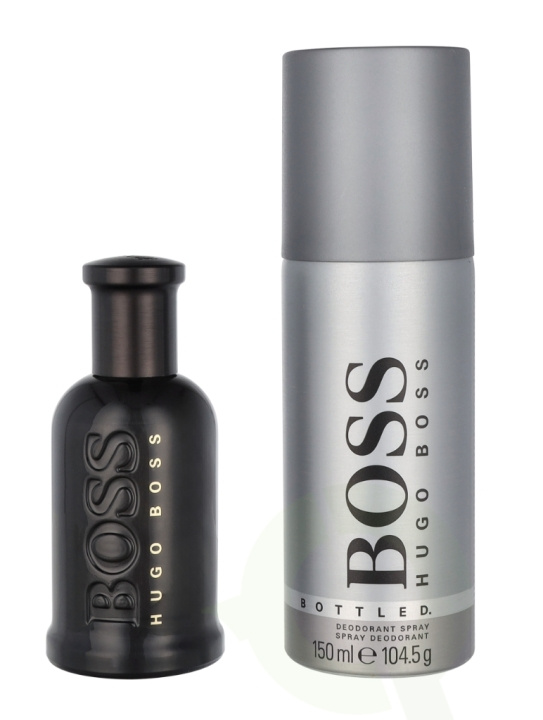 Hugo Boss Bottled Giftset 200 ml Parfum Spray 50ml/Deodorant Spray 150ml in de groep BEAUTY & HEALTH / Cadeausets / Cadeausets voor hem bij TP E-commerce Nordic AB (C61493)