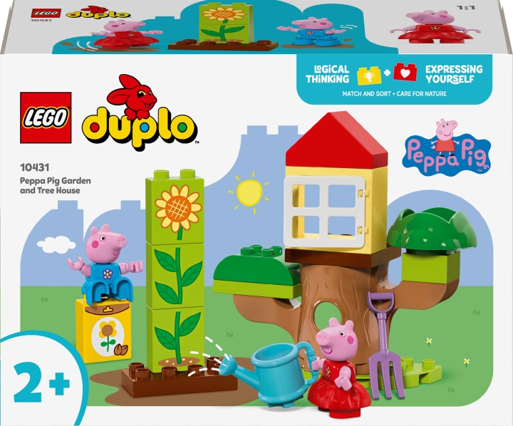 LEGO DUPLO Peppa Pig - Pipsa gris gård och trädkoja in de groep SPEELGOED, KINDER- & BABYPRODUCTEN / Speelgoed / Bouwspeelgoed / Lego bij TP E-commerce Nordic AB (C61589)