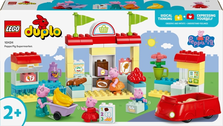 LEGO DUPLO Peppa Pig - Pipsa Pigs stormarknad in de groep SPEELGOED, KINDER- & BABYPRODUCTEN / Speelgoed / Bouwspeelgoed / Lego bij TP E-commerce Nordic AB (C61592)