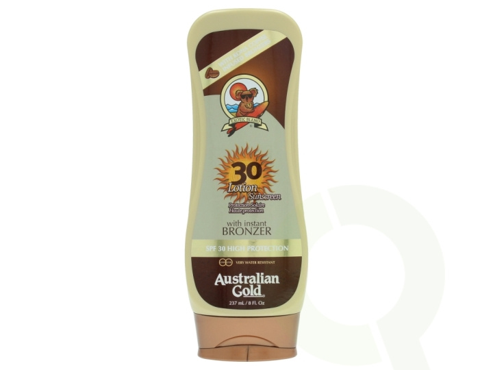 Australian Gold Lotion With Instant Bronzer SPF30 237 ml in de groep BEAUTY & HEALTH / Huidsverzorging / Zonnebank / Zonnebescherming bij TP E-commerce Nordic AB (C61850)