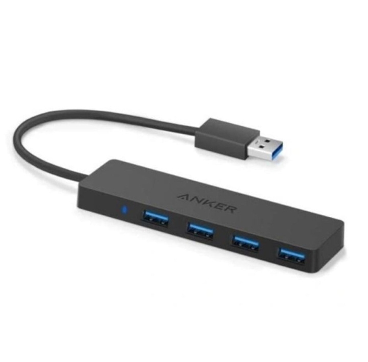 Anker USB Hub 4x USB-A 2.0 in de groep COMPUTERS & RANDAPPARATUUR / Computeraccessoires / USB-hubs bij TP E-commerce Nordic AB (C62075)