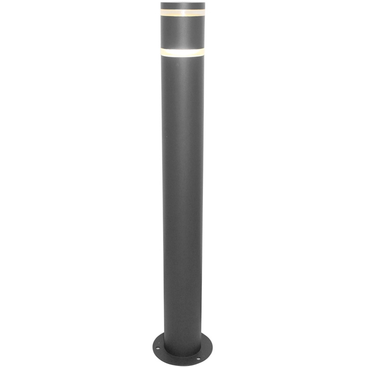 Llitt Nils Bollard Pollare 80cm E27-sockel IP44 Antracit in de groep HUISHOUDEN & TUIN / Elektriciteit & Verlichting / Buitenverlichting / Tuinverlichting bij TP E-commerce Nordic AB (C62113)