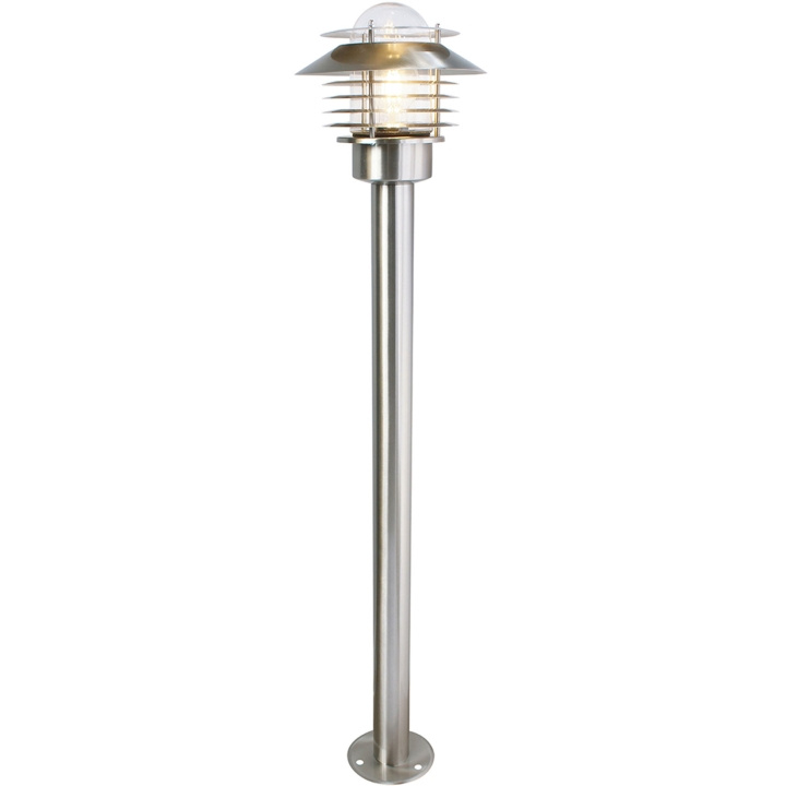 Llitt Stig Bollard Pollare 100cm E27-sockel IP44 Aluminium in de groep HUISHOUDEN & TUIN / Elektriciteit & Verlichting / Buitenverlichting / Tuinverlichting bij TP E-commerce Nordic AB (C62155)