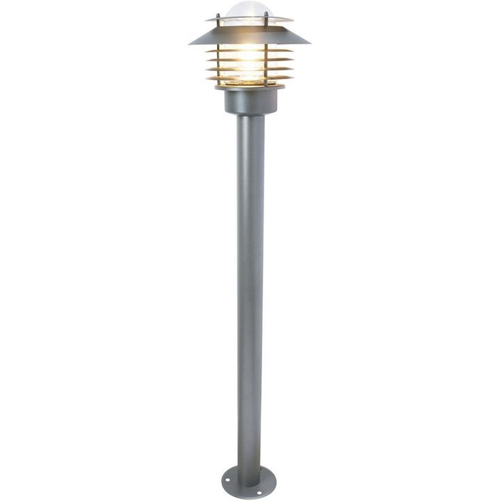 Llitt Stig Bollard Pollare 100cm E27-sockel IP44 Antracit in de groep HUISHOUDEN & TUIN / Elektriciteit & Verlichting / Buitenverlichting / Tuinverlichting bij TP E-commerce Nordic AB (C62156)