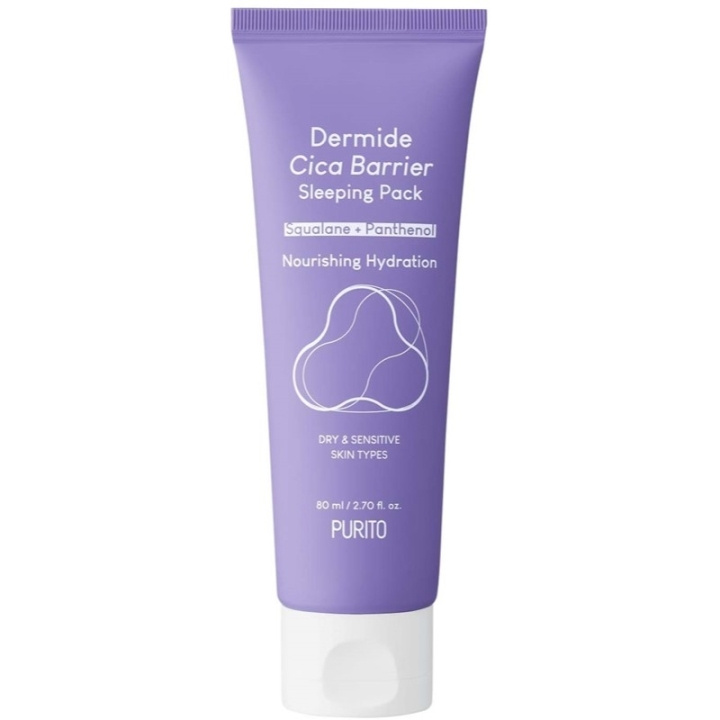 Purito Dermide Cica Barrier Sleeping Pack 80ml in de groep BEAUTY & HEALTH / Huidsverzorging / Gezicht / Gezichtscrèmes bij TP E-commerce Nordic AB (C62276)