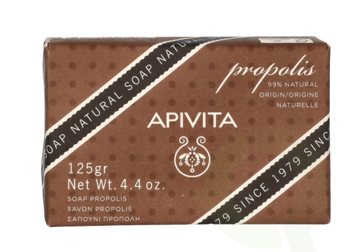 Apivita Natural Soap 125 g Propolis in de groep BEAUTY & HEALTH / Huidsverzorging / Lichaamsverzorging / Bad- en douchegels bij TP E-commerce Nordic AB (C62434)