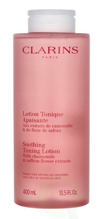 Clarins Soothing Toning Lotion 400 ml in de groep BEAUTY & HEALTH / Huidsverzorging / Gezicht / Schoonmaak bij TP E-commerce Nordic AB (C63448)