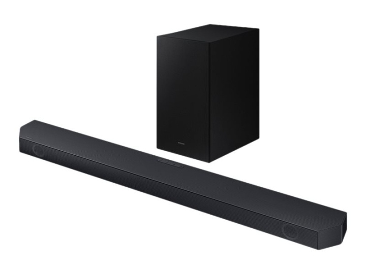 Samsung HW-Q60C 3.1.kanal Soundbar system, Svart in de groep HOME ELECTRONICS / Audio & Beeld / Thuisbioscoop, Hifi en Draagbaar / Bluetooth-zenders bij TP E-commerce Nordic AB (C63580)