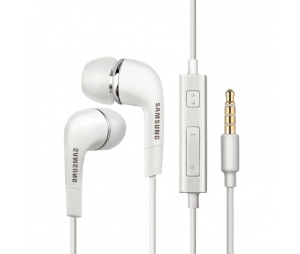 Samsung EHS64 Handsfree 3.5mm, White, Bulk in de groep HOME ELECTRONICS / Audio & Beeld / Koptelefoon & Accessoires / Koptelefoon bij TP E-commerce Nordic AB (C63583)