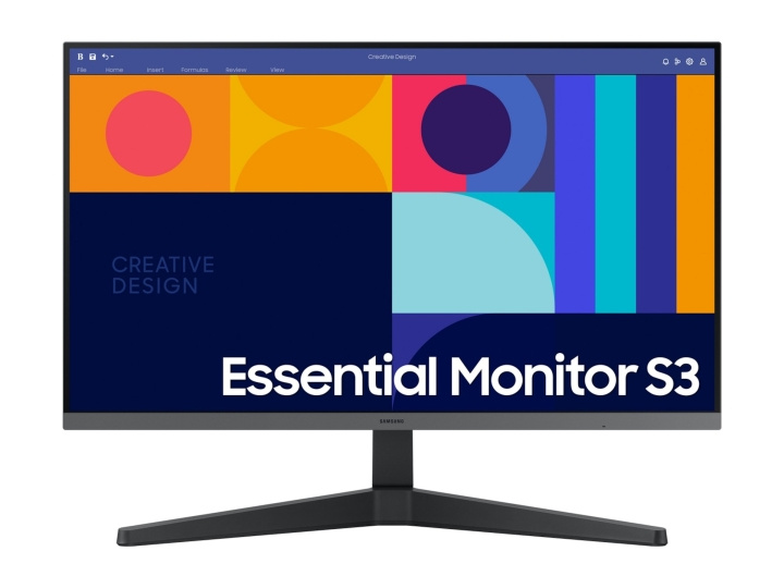 Samsung Essential Monitor S3 LS27C332GAU 27 1920 x 1080 HDMI DisplayPort 100Hz in de groep COMPUTERS & RANDAPPARATUUR / Computermonitor / Computermonitoren bij TP E-commerce Nordic AB (C63712)