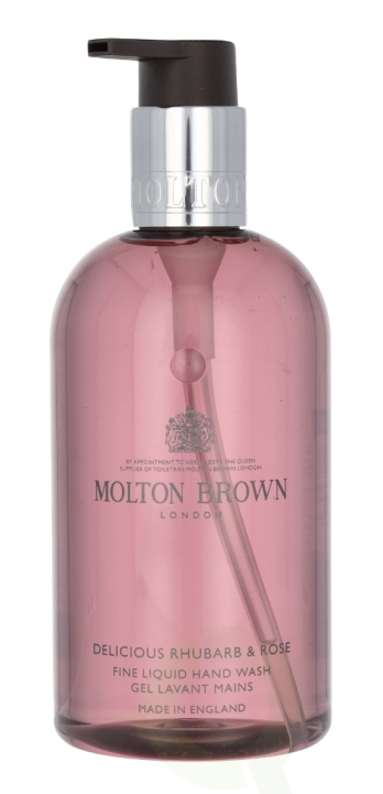 Molton Brown M.Brown Delicious Rhubarb & Rose Liquid Hand Wash 300 ml in de groep BEAUTY & HEALTH / Huidsverzorging / Lichaamsverzorging / Geurende zeep bij TP E-commerce Nordic AB (C63992)