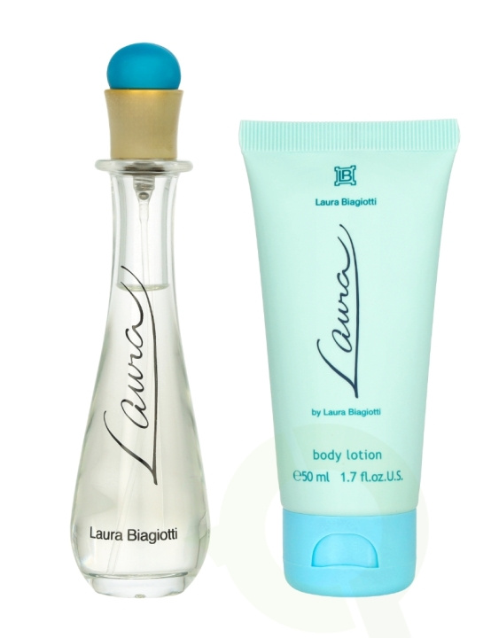 Laura Biagiotti Laura Giftset 75 ml Edt Spray 25ml/Bodylotion 50ml in de groep BEAUTY & HEALTH / Cadeausets / Cadeausets voor haar bij TP E-commerce Nordic AB (C64025)