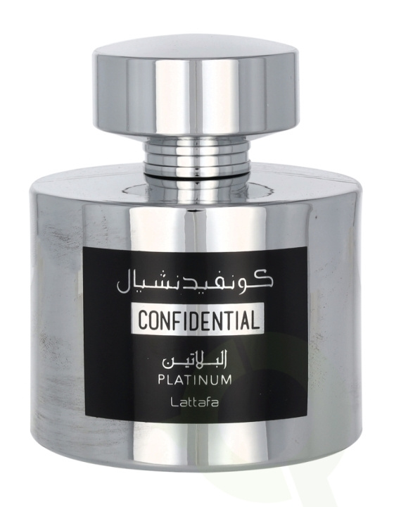 Lattafa Confidential Platinum Edp Spray 100 ml in de groep BEAUTY & HEALTH / Geuren & Parfum / Parfum / Unisex bij TP E-commerce Nordic AB (C64109)