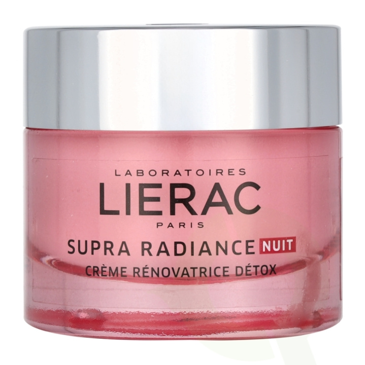 Lierac Paris Lierac Supra Radiance Detox Renewing Cream 50 ml Night in de groep BEAUTY & HEALTH / Huidsverzorging / Gezicht / Gezichtscrèmes bij TP E-commerce Nordic AB (C64204)