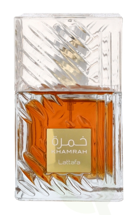 Lattafa Khamrah Edp Spray 100 ml in de groep BEAUTY & HEALTH / Geuren & Parfum / Parfum / Unisex bij TP E-commerce Nordic AB (C64270)