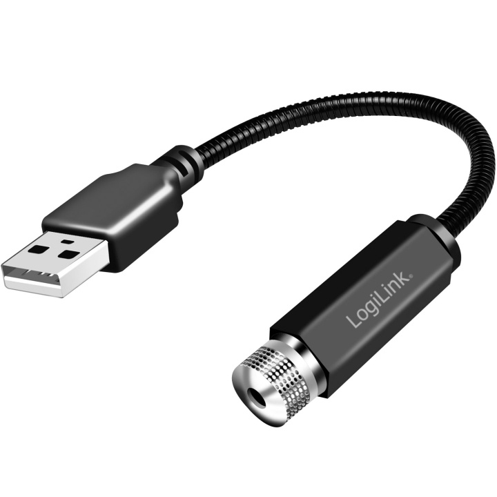 LogiLink LED Starlight 6st ljusmönster USB-A in de groep AUTO / Auto-accessoires / 12 volt-accessoires bij TP E-commerce Nordic AB (C64540)