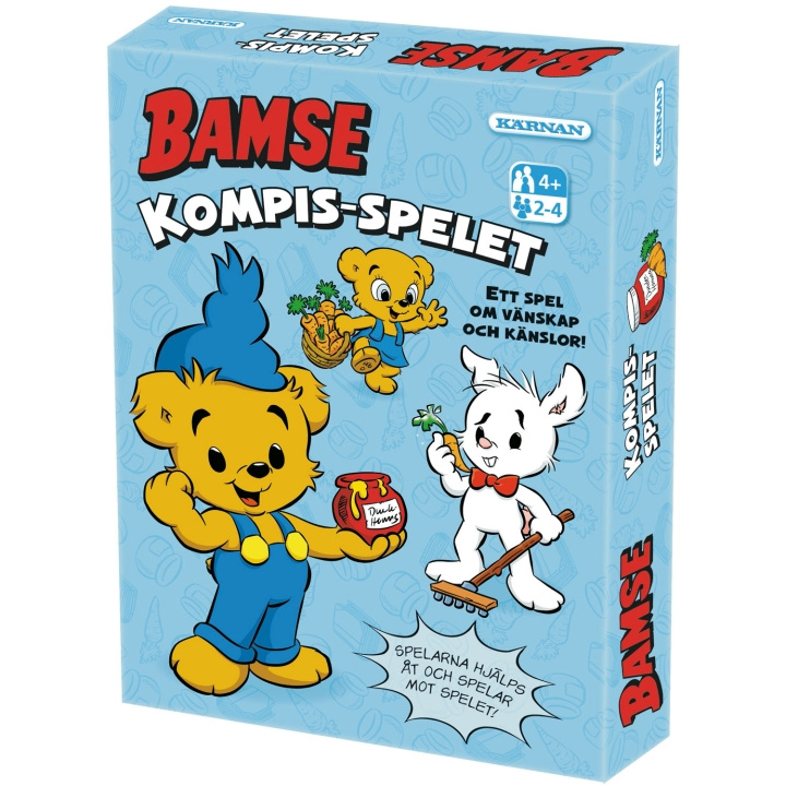 Kärnan Bamse Kompis-spelet in de groep SPEELGOED, KINDER- & BABYPRODUCTEN / Spelletje / Bordspellen bij TP E-commerce Nordic AB (C64549)