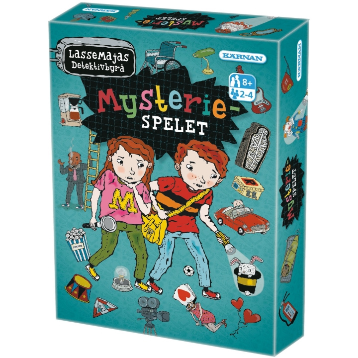 Kärnan Lasse-Maja Mysteriespelet in de groep SPEELGOED, KINDER- & BABYPRODUCTEN / Spelletje / Bordspellen bij TP E-commerce Nordic AB (C64552)