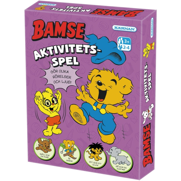 Kärnan Bamse Aktivitetsspel in de groep SPEELGOED, KINDER- & BABYPRODUCTEN / Spelletje / Kinderspellen bij TP E-commerce Nordic AB (C64553)