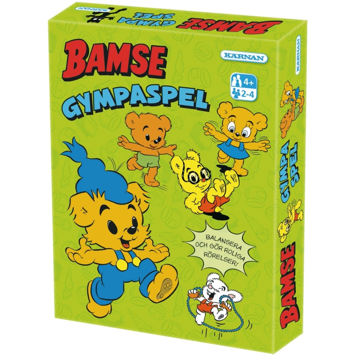 Kärnan Bamse Gympaspel in de groep SPEELGOED, KINDER- & BABYPRODUCTEN / Speelgoed / Bordspellen / Kinderspellen bij TP E-commerce Nordic AB (C64554)