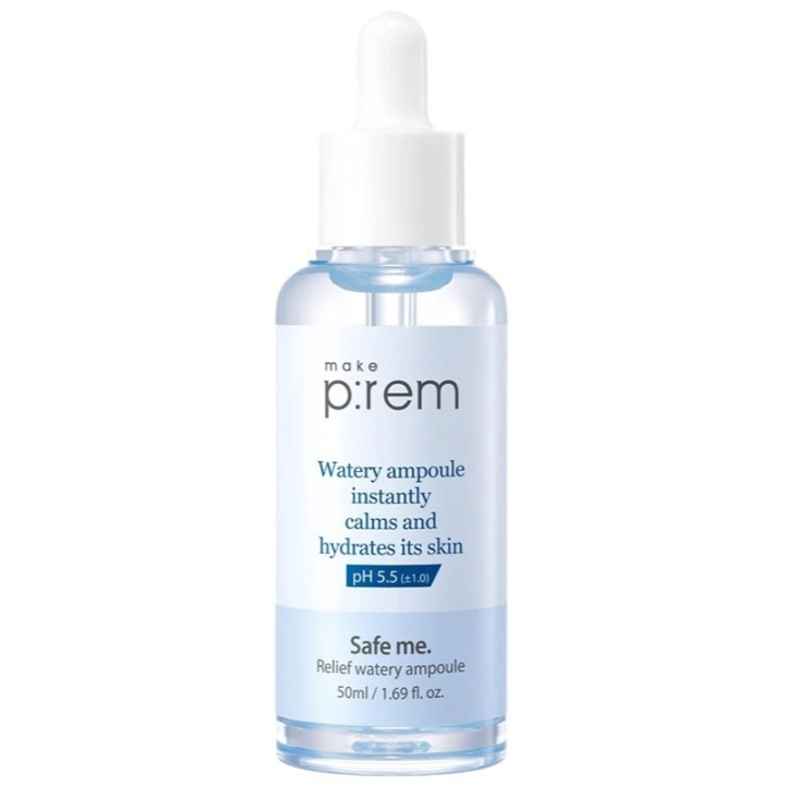 Make P:rem Safe Me. Relief Watery Ampoule 50ml in de groep BEAUTY & HEALTH / Huidsverzorging / Gezicht / Huidserum bij TP E-commerce Nordic AB (C64584)