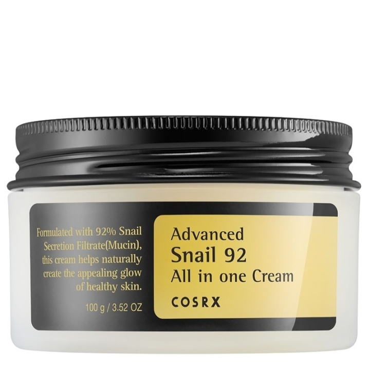 COSRX Advanced Snail 92 All In One Cream 100ml in de groep BEAUTY & HEALTH / Huidsverzorging / Gezicht / Gezichtscrèmes bij TP E-commerce Nordic AB (C64586)