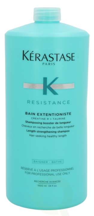 Kerastase Resistance Bain Extentioniste Shampoo 1000 ml Length Strengthening Shampoo in de groep BEAUTY & HEALTH / Haar & Styling / Haarverzorging / Shampoo bij TP E-commerce Nordic AB (C64696)