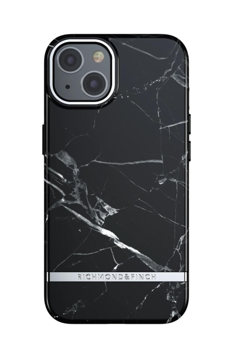 Richmond & Finch iPhone 13 Freedom Case, zwart marmer in de groep SMARTPHONE & TABLETS / Mobielbescherming / Apple / iPhone 13 / Hoesjes bij TP E-commerce Nordic AB (C64910)