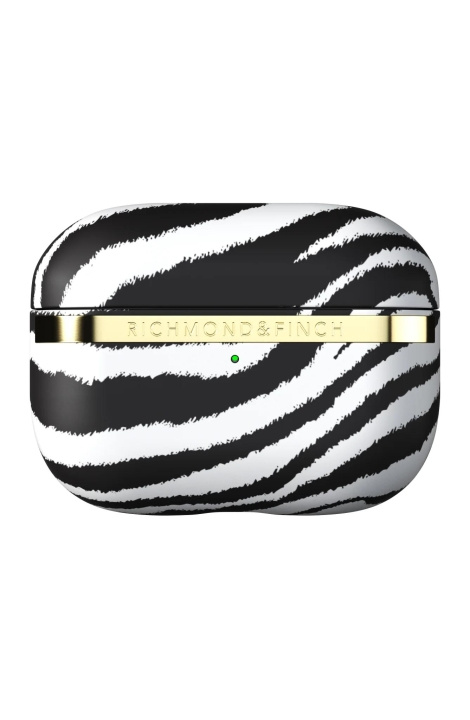 Richmond & Finch Airpod Pro Etui, Zebra in de groep HOME ELECTRONICS / Audio & Beeld / Koptelefoon & Accessoires / Accessoires bij TP E-commerce Nordic AB (C64926)