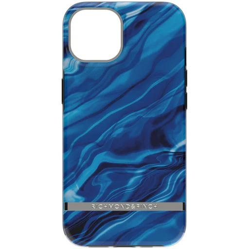 Richmond & Finch iPhone 13 hoesje, Blue Waves in de groep SMARTPHONE & TABLETS / Mobielbescherming / Apple / iPhone 13 bij TP E-commerce Nordic AB (C64943)