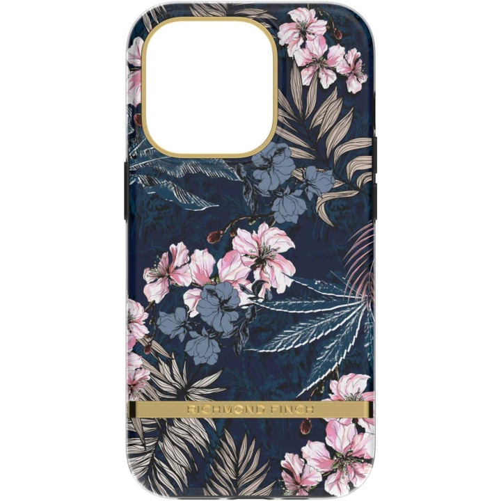 Richmond & Finch iPhone 14 Pro hoesje, Bloemenjungle in de groep SMARTPHONE & TABLETS / Mobielbescherming / Apple / iPhone 14 bij TP E-commerce Nordic AB (C64950)