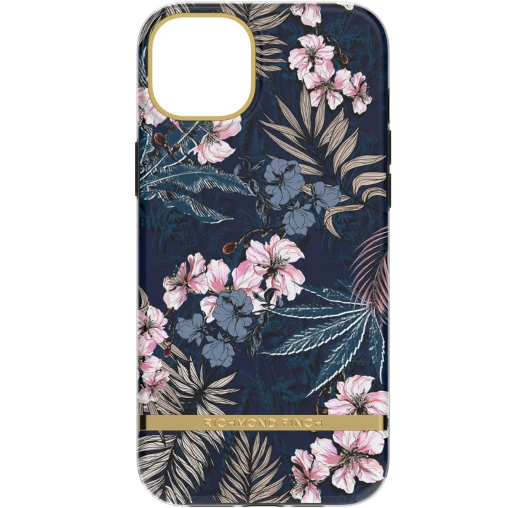 Richmond & Finch iPhone 14 Plus hoesje, Bloemenjungle in de groep SMARTPHONE & TABLETS / Mobielbescherming / Apple / iPhone 14 bij TP E-commerce Nordic AB (C64951)