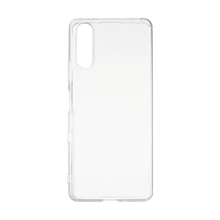 Essentials Sony Xperia 10 III TPU back cover, transparent in de groep SMARTPHONE & TABLETS / Mobielbescherming / Sony bij TP E-commerce Nordic AB (C64962)