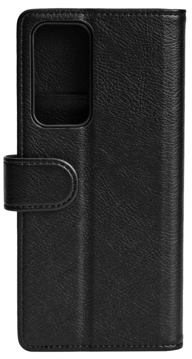 Essentials Motorola Edge 20 Pro PU wallet, 3 cards, black in de groep SMARTPHONE & TABLETS / Mobielbescherming / Motorola bij TP E-commerce Nordic AB (C64978)