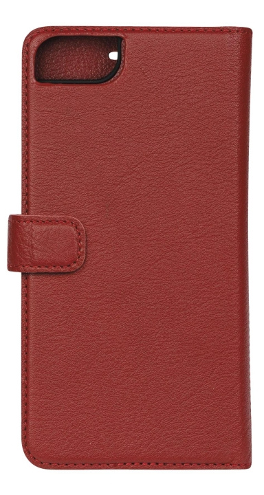 Essentials iPhone 6/7/8/SE (2020/2022) Leather wall, det, Red in de groep SMARTPHONE & TABLETS / Mobielbescherming / Apple / iPhone SE (2nd gen & 3rd gen) / Wallet Case bij TP E-commerce Nordic AB (C64980)