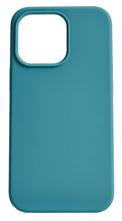 Essentials iPhone 13 Mini silicone back cover, Green in de groep SMARTPHONE & TABLETS / Mobielbescherming / Apple / iPhone 13 Mini bij TP E-commerce Nordic AB (C64990)