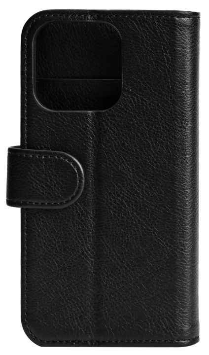 Essentials iPhone 13 Mini PU wallet, 3 cards, Black in de groep SMARTPHONE & TABLETS / Mobielbescherming / Apple / iPhone 13 bij TP E-commerce Nordic AB (C65000)