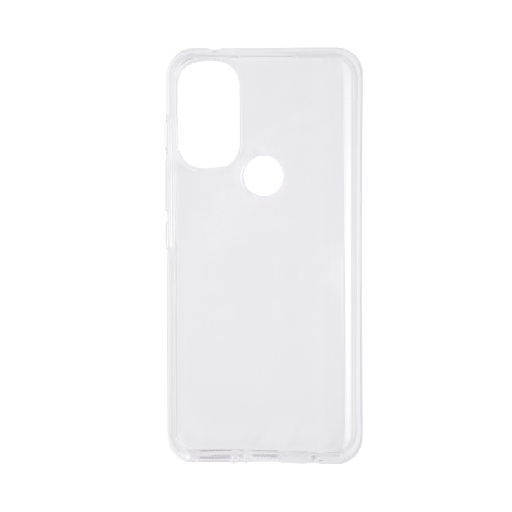 Essentials Motorola Moto G71 TPU back cover, Transparent in de groep SMARTPHONE & TABLETS / Mobielbescherming / Motorola bij TP E-commerce Nordic AB (C65019)