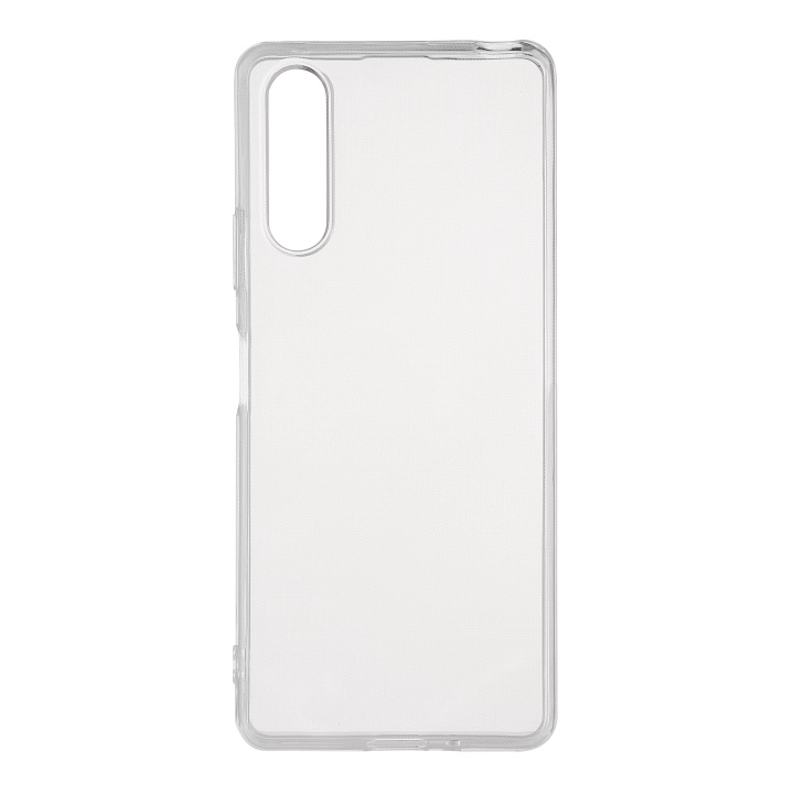 Essentials Sony Xperia 10 IV TPU back cover, Transparent in de groep SMARTPHONE & TABLETS / Mobielbescherming / Sony bij TP E-commerce Nordic AB (C65023)