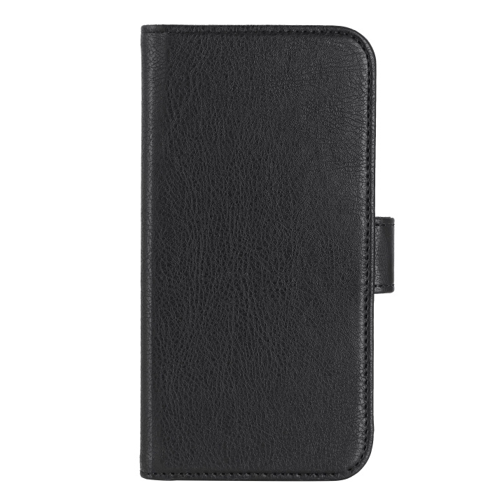 Essentials iPhone 13/14 PU wallet, detach, 3 card, Black in de groep SMARTPHONE & TABLETS / Mobielbescherming / Apple / iPhone 13 bij TP E-commerce Nordic AB (C65034)