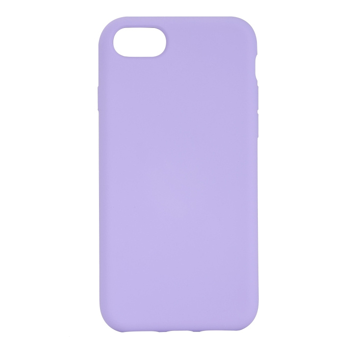 Essentials iPhone 6/7/8/SE (2020/2022) Silicone back cov,Purp in de groep SMARTPHONE & TABLETS / Mobielbescherming / Apple / iPhone SE (2nd gen & 3rd gen) / Lichttherapie bij TP E-commerce Nordic AB (C65048)