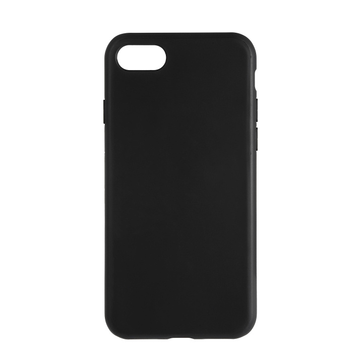 Essentials iPhone 6/7/8/SE (2020/2022) recycled TPU cover,blk in de groep SMARTPHONE & TABLETS / Mobielbescherming / Apple / iPhone SE (2nd gen & 3rd gen) / Lichttherapie bij TP E-commerce Nordic AB (C65059)