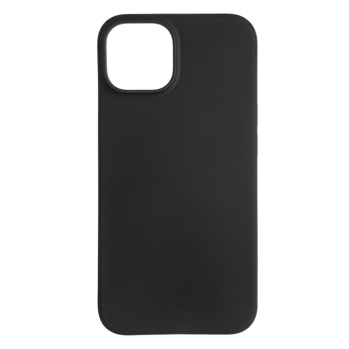 Essentials iPhone 13/14 recycled TPU cover, black in de groep SMARTPHONE & TABLETS / Mobielbescherming / Apple / iPhone 13 bij TP E-commerce Nordic AB (C65063)