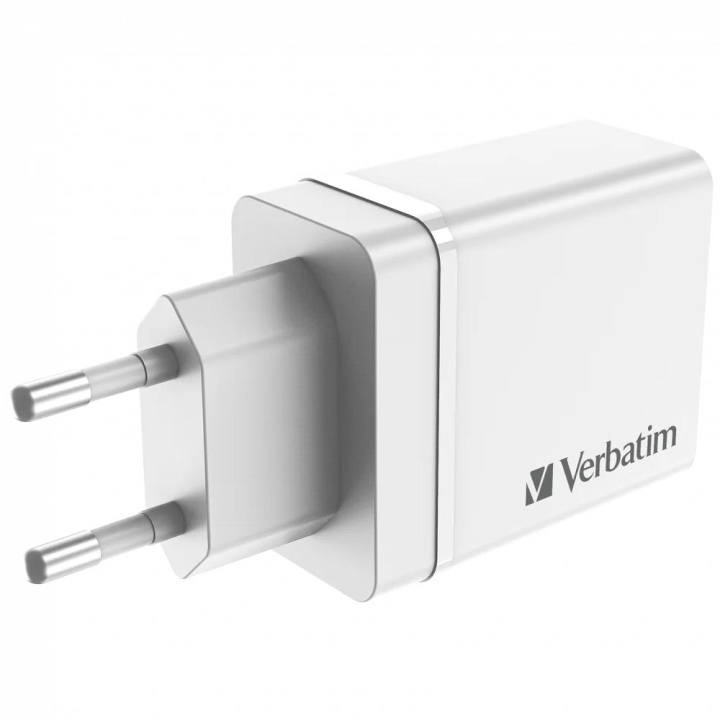 Verbatim CHR-30EU2 USB Charger 30W with 1 x USB-C® PD 20W in de groep SMARTPHONE & TABLETS / Opladers & Kabels / Wandoplader / Wandoplader Type C bij TP E-commerce Nordic AB (C65088)