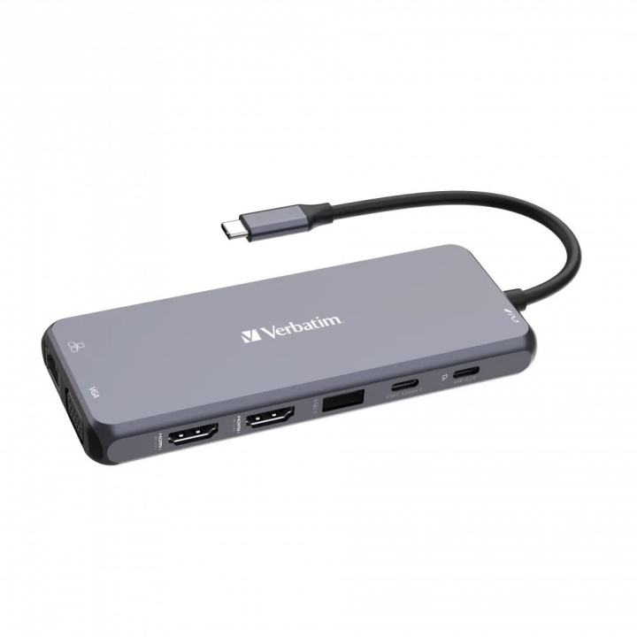 Verbatim USB-C Pro Multiport Hub 14 Port CMH-14 in de groep COMPUTERS & RANDAPPARATUUR / Computeraccessoires / USB-hubs bij TP E-commerce Nordic AB (C65091)