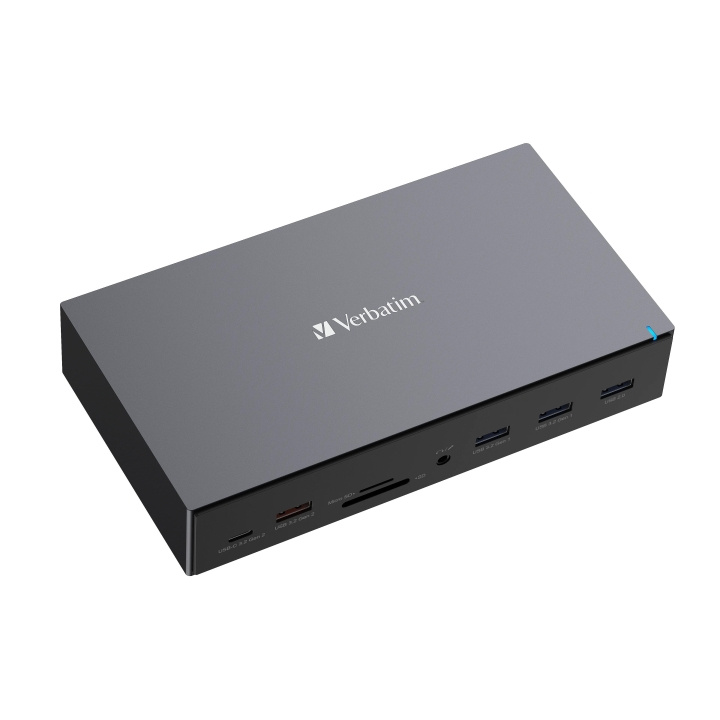 Verbatim USB-C Pro Docking Station 17 Port CDS-17 in de groep COMPUTERS & RANDAPPARATUUR / Laptops & accessoires / Docking station bij TP E-commerce Nordic AB (C65092)