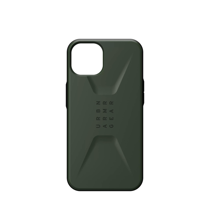 Urban Armor Gear iPhone 13 Civilian Case, Olive in de groep SMARTPHONE & TABLETS / Mobielbescherming / Apple / iPhone 13 bij TP E-commerce Nordic AB (C65162)